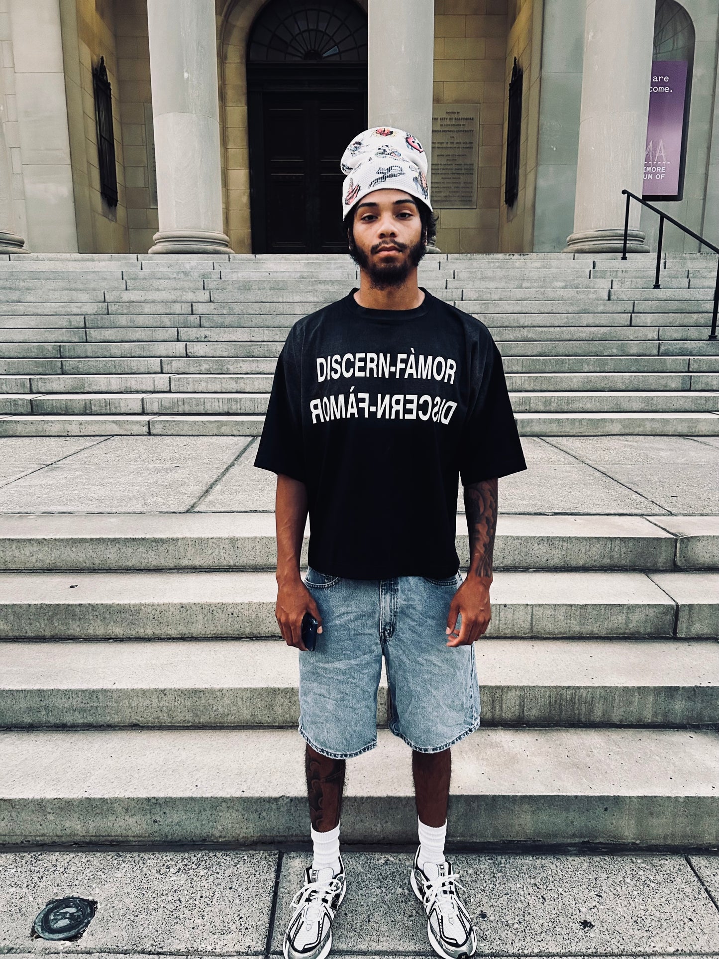 “SWAPPED” SUN FADE TEE