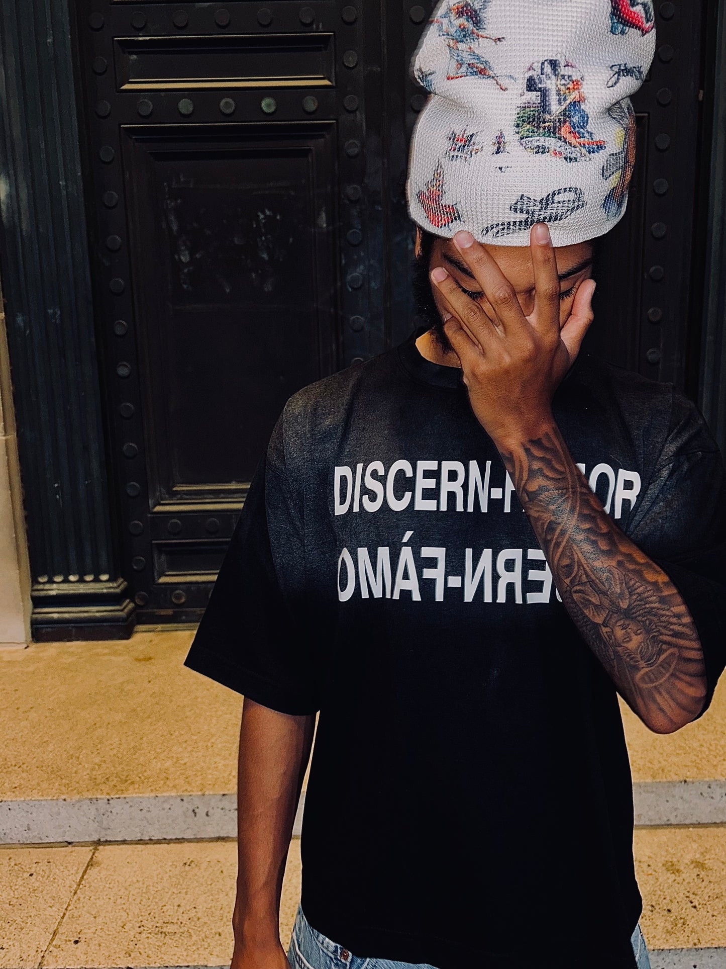 “SWAPPED” SUN FADE TEE